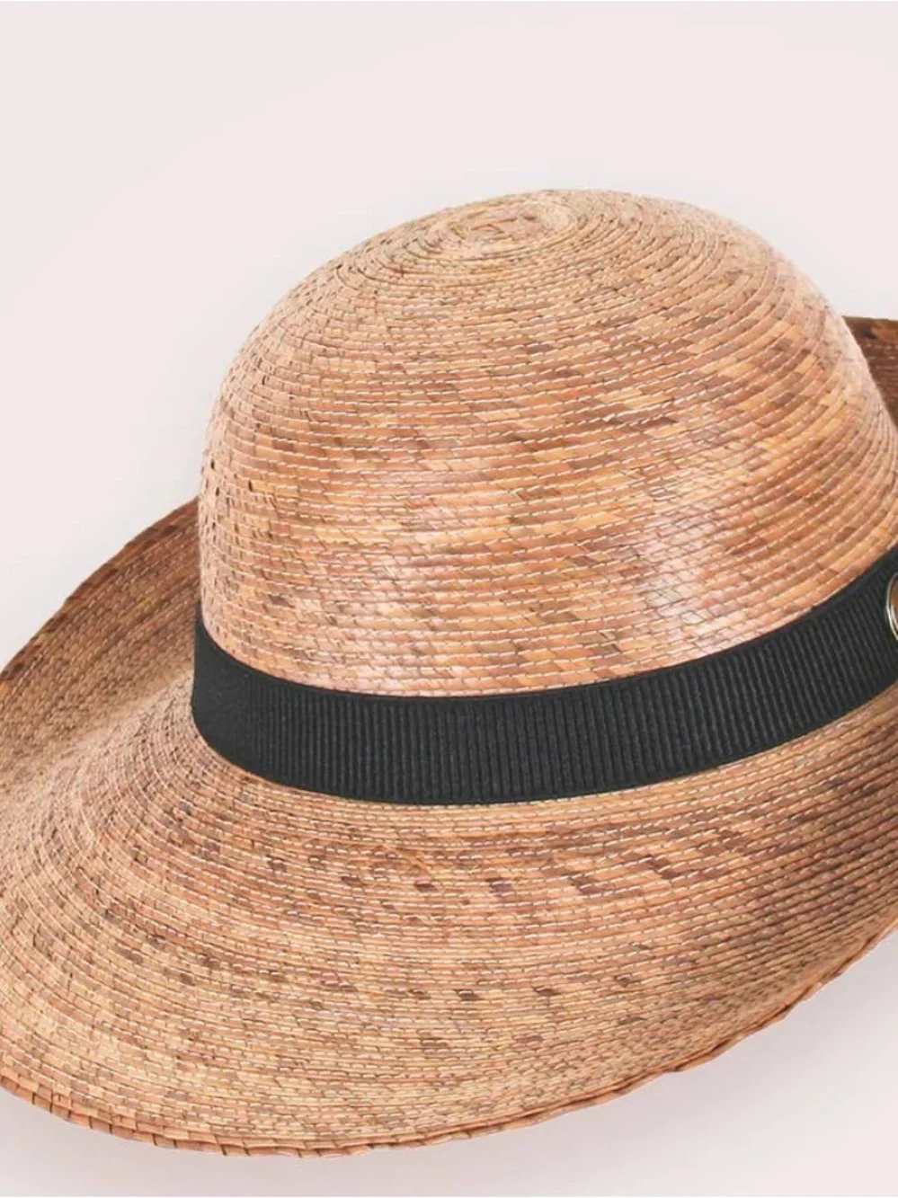 Tula Chloe  asymmetrical palm straw hat one size.  Like new